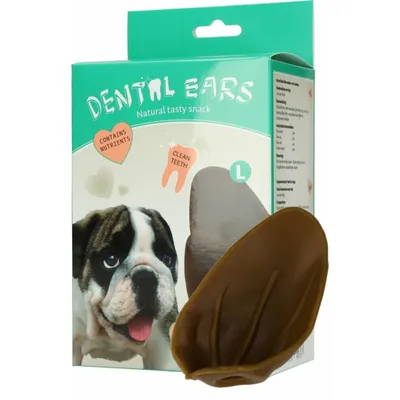 Productafbeelding van Tandvriendige hondensnack, Dental Oortjes, maat: L