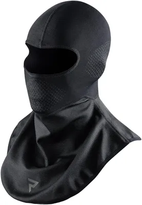 Produktbild von Rebelhorn Therm 2 Winstopper Motorrad Sturmhaube, schwarz/grau, S