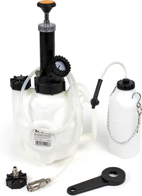 Produktbild von XPOtool Bremsenentlüftungsgerät 4l + 1l Bremsenentlüfter mit Absaugbehälter Bremsflüssigkeit Wechsel