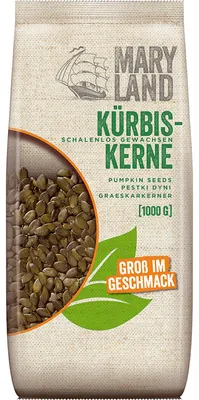 Obrázek produktu pro MARYLAND 1128538000 MARYLAND KÜRBISKERNE  1,0 kg, 1 St.