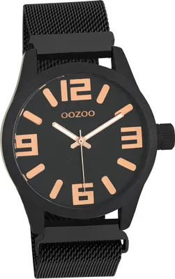 Imagen del producto de Reloj de pulsera para mujer Oozoo, color , esfera analógica, correa de metal, modelo D2UOC10734