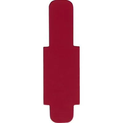Produktbild von LEITZ Stecksignal 50ST rot Hartfolie 10 mm überstehendB12xH40mmzu