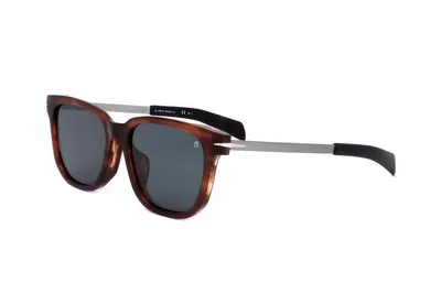 Produktbild von David Beckham 7067FS Quadratische Acetat-Sonnenbrille für Herren