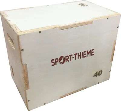 Produktbild von Sport-Thieme Plyobox "Holz", 30x40x50 cm