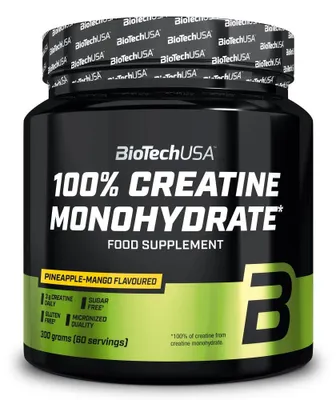 Produktbild von Biotech 100% Creatine Monohydrate 300g Ananas Mango