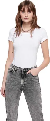 Produktbild von ONLY 15205059, T-Shirt, Erwachsener, Weiblich, Weiß, White / White, S
