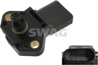 Produktbild von SWAG Ladedrucksensor 30 93 6116 für VW Golf IV Schrägheck (1J1)