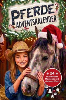 Produktbild von Adventskalender für Pferde: 24 kreative Beschäftigungsideen für Bodenarbeit, Knobelaufgaben & Verwöhnmomente ohne Sattel