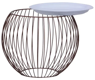 Produktbild von vidaXL Couchtisch Golden Ø 51 cm