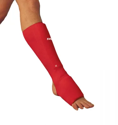 Produktbild von Schienbein- und Spannschützer Stoff CE in versch. Farben rot S