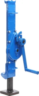 Produktbild von Ocelový naviják Wiltec 1500 kg s celkovou výškou 725 mm, výška zdvihu 350 mm, robustní hřebenový naviják, zvedací naviják se 2 nástavci, tyčový naviják