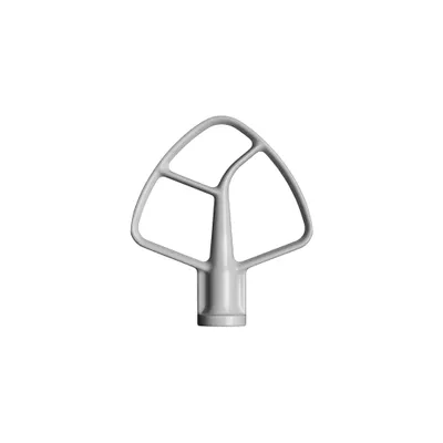 Produktbild von Flachrührer kompatibel mit KitchenAid Küchenmaschinen – Rührbesen für Teige, Cremes & Kuchenmischungen – Zubehör für Artisan & Classic Modelle