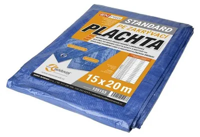 Immagine prodotto di Enpro Plachta zakrývací STANDARD 15 x 20 m 70 g/m? modro - stříbrná