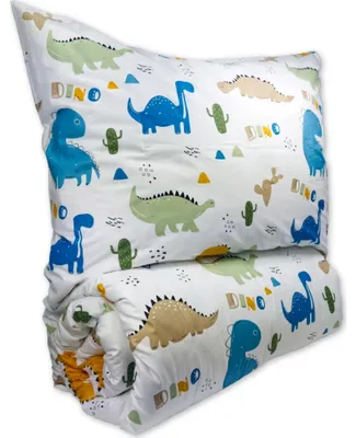 Immagine prodotto di Biancheria da letto per bambini in cotone 140x200, 70x90cm Dino