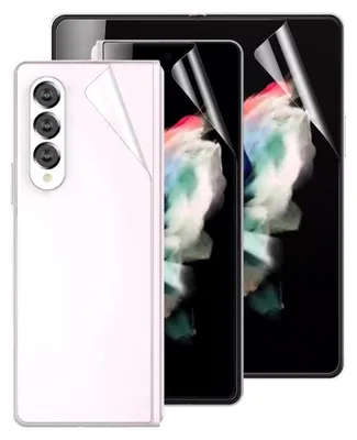Image de Film de protection d'écran 3-en-1 en hydrogel anti-éclats pour Samsung Galaxy Z Fold6