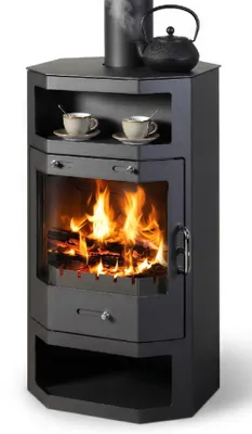 Produktbild von Kaminofen Victoria Opus mit Prismascheibe – 9kW