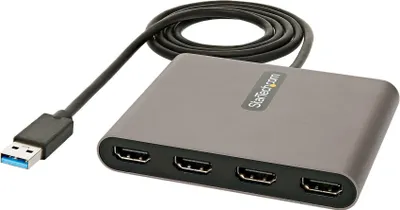 Produktbild von StarTech.com USB 3.0 auf 4x HDMI Adapter