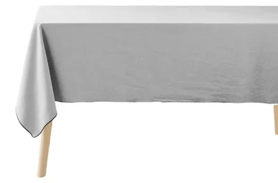 Obrázek produktu pro Bavlněný ubrus MISTRALINE, obdélníkový, šedý, 140 x 240 cm