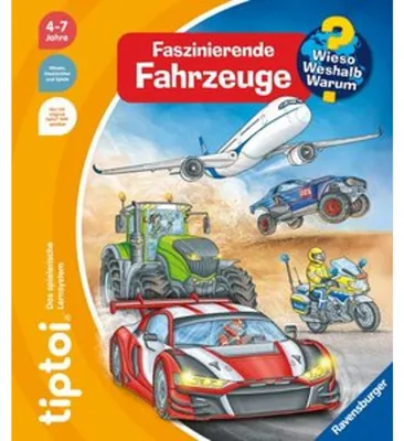 Obrázek produktu pro tiptoi® "Proč? Jak? K čemu?" - Fascinující vozidla