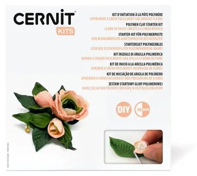 Immagine prodotto di Set iniziale Cernit, spilla a forma di fiore CEKIT006C