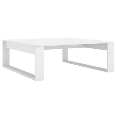 Produktbild von vidaXL Couchtisch Weiß 100x100x35 cm Holzwerkstoff