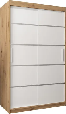 Produktbild von Kleiderschrank, Schiebetürenschrank Schlafzimmer, Schrank VERONA 1 120 cm