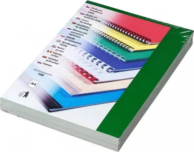 Zdjęcie produktu dla Desky A4 Chromolux, kartonové, lesklé, zelené, 100 ks