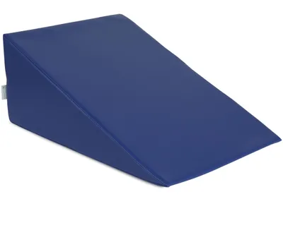 Produktbild von Habys Lagerungskeil, für Massage und Therapie | Lagerungskissen, Lagerungsmaterial | Physiotherapie, Orthopädisch | 50x35x20cm | Marineblau