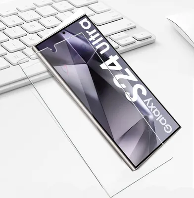 Produktbild von Für Samsung Galaxy S24 Ultra - Panzerglas - Vollkleber! Panzerfolie Schutzglas folie Displayschutzglas Echt Glas Display Schutz Folie 9H