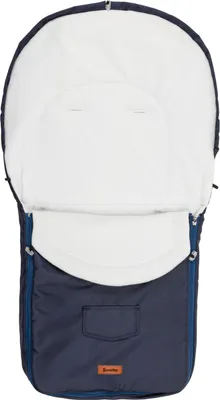 Produktbild von SENSILLO Fusack Kinderwagen Winter Fusack Buggy - 95x40cm - Marineblau
