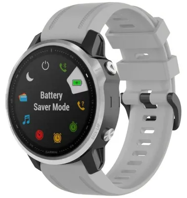 Zdjęcie produktu dla Pasek Beline Silicone do Garmin Fenix 8/7S/6S/5S/Instinct 2S szary