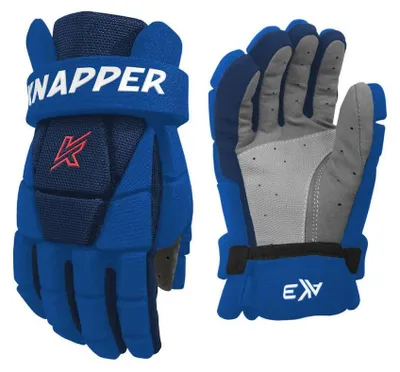 Immagine prodotto di Guanti da hockey Knapper AK3 v2, taglia Senior, blu, 13"