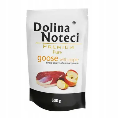 Produktbild von Dolina Noteci Premium Pure Gans Mit Apfel 500G