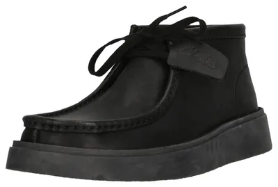 Produktbild von CLARKS Schnürschuh Torview High mit klobiger Statement-Laufsohle 1216 Black Leather 42