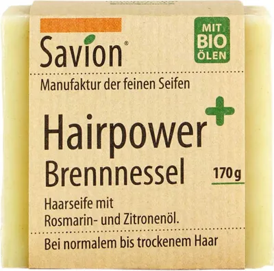 Produktbild von Haarseife - Hairpower Brennnessel plus 170g
