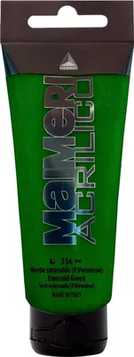 Immagine prodotto di Maimeri Acrilico Vernice Acrilica Verde Smeraldo 356 75 ml 1 pz
