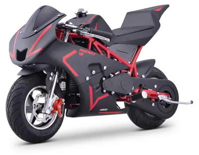 Produktbild von Nitro Motors Kinder Pocketbike 49cc Rocket VX6 Rot