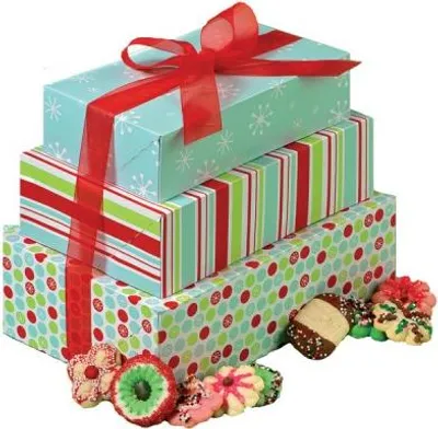 Produktbild von 3 Geschenk Boxen für Gebäck