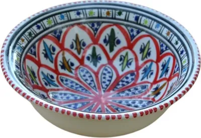 Zdjęcie produktu dla Czerwona miska Bakir - D 15 cm