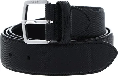 Productafbeelding van LACOSTE riem Men's Classic 35 Petit Pique Belt W85 Noir zwart
