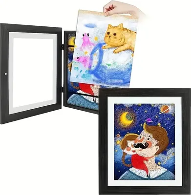 Produktbild von Elegantný rám na umelecké dielo, obraz, fotografie, Fotorámik, Rámy na obrazy - 33 x 24 cm - FRAMELET Čierna