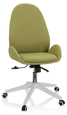 Produktbild von hjh OFFICE Home Office Bürostuhl AVEA I Schreibtischstuhl mit Armlehnen Stoff Drehstuhl