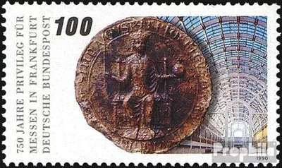 Produktbild von Briefmarken BRD (BR.Deutschland) 1990 Mi 1452 (kompl.Ausg.) FDC 750 Jahre Privileg für Messen in Frankfurt