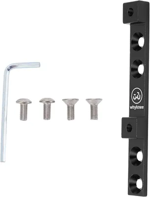 Produktbild von Verfahrbarer Flaschenhalter - Aluminium - mit 4 Befestigungslöchern