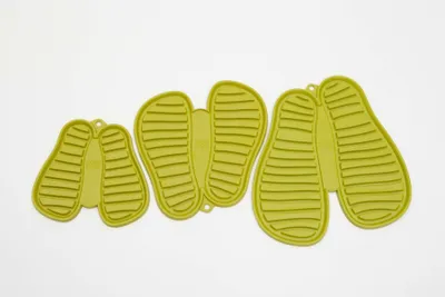 Produktbild von Sanni Shoo shoo.pad Schuhablage, Schuhmatte, Fußmatte, Schuhabtropfmatte, Schuhabtropfschale, Gr. S grün/lime