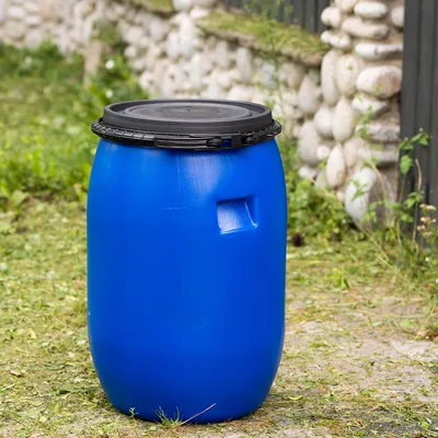 Produktbild von 60 litrový sud Plastový sud 60 litrový sud na potraviny Sud na dážď Sud na krmivo Atest