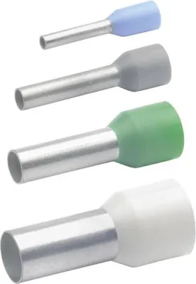 Image de KLAUKE KLAU Embout de câble 1qmm isolé rouge 1716 étamé par galvanisation