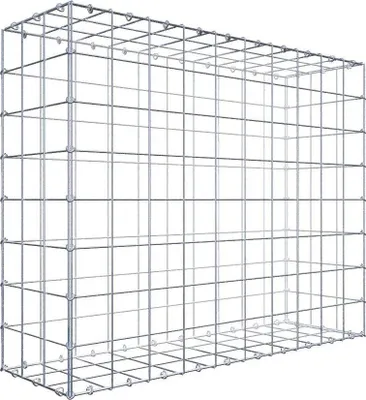 Immagine prodotto di Gabbione 100 cm x 80 cm x 30 cm (L x H x P), maglia 10 cm x 10 cm, anello a C