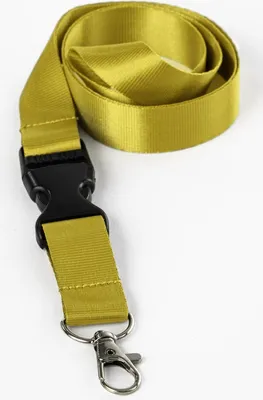 Zdjęcie produktu dla Sznurek do kluczy – Sznurek do kluczy – Zapięcie na zatrzask – Sznurek do kluczy – Sznurek do kluczy – Żółty – 50 cm