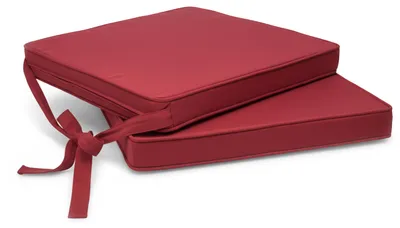 Produktbild von Beautissu 2er Set Loft SK Stuhlkissen Rot, 45x40x5cm